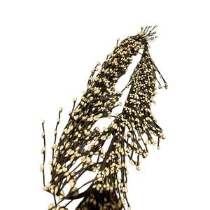 True Cream 4 Foot Mini Pip Berry Garland SET of 3 Strands NEW in Box